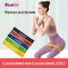 5-foot length stretch resistance band - 图片 2