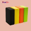 red yoga block