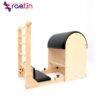 Pilates ladder barrel with customizable resistance